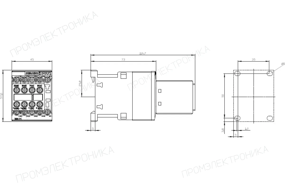 Siemens 3RH2244-2BE40