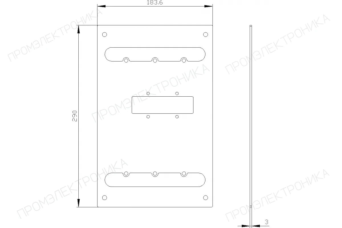 Siemens 3VA9467-0PK17 — Поворотный оператор с установкой сбоку аварийн