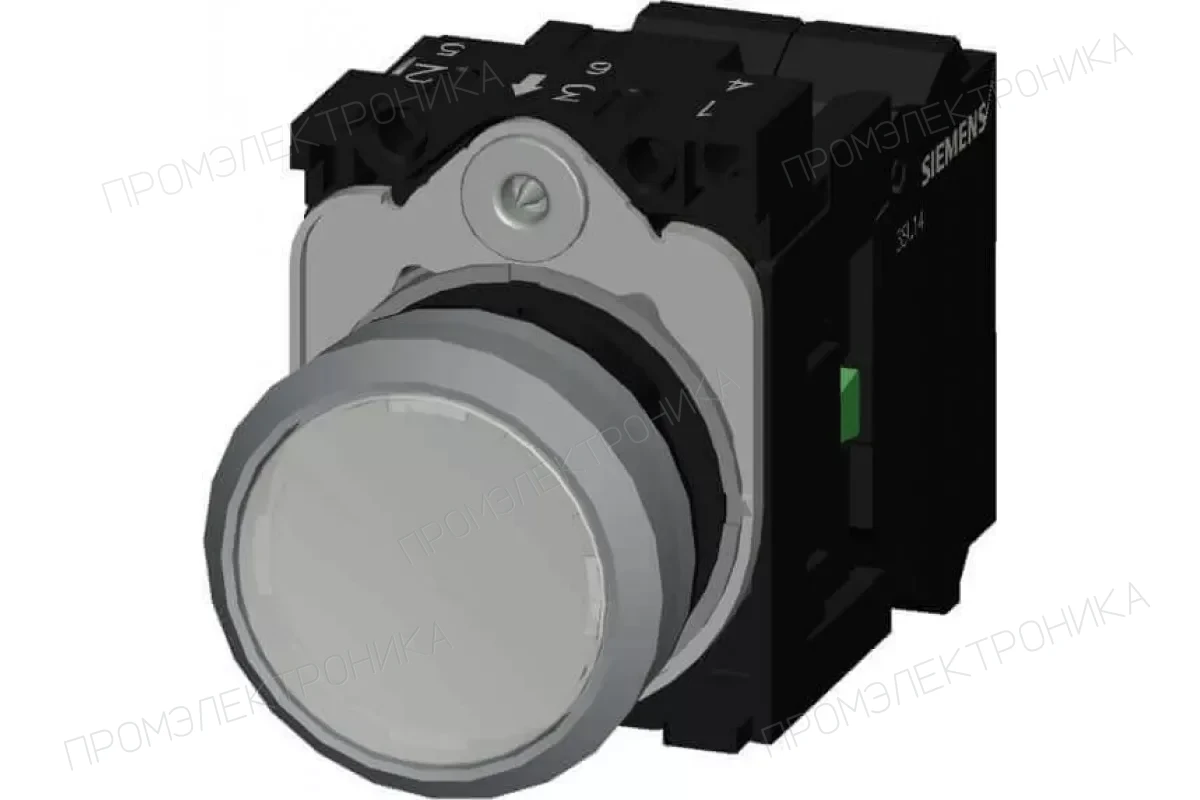 Siemens 3SU1132-0AB60-3BA0 — Кнопка с подсветкой