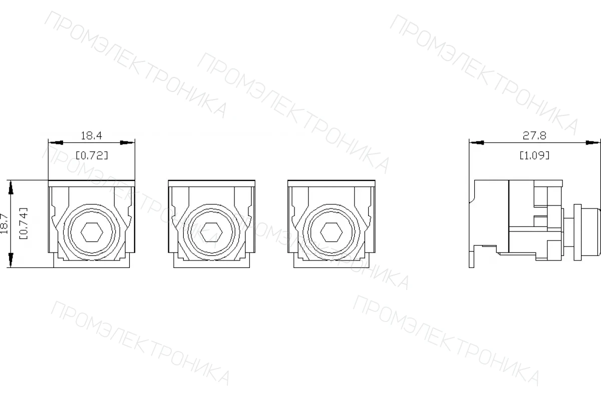 Siemens 3VA9133-0QA00 — Плоский винтовой зажим
