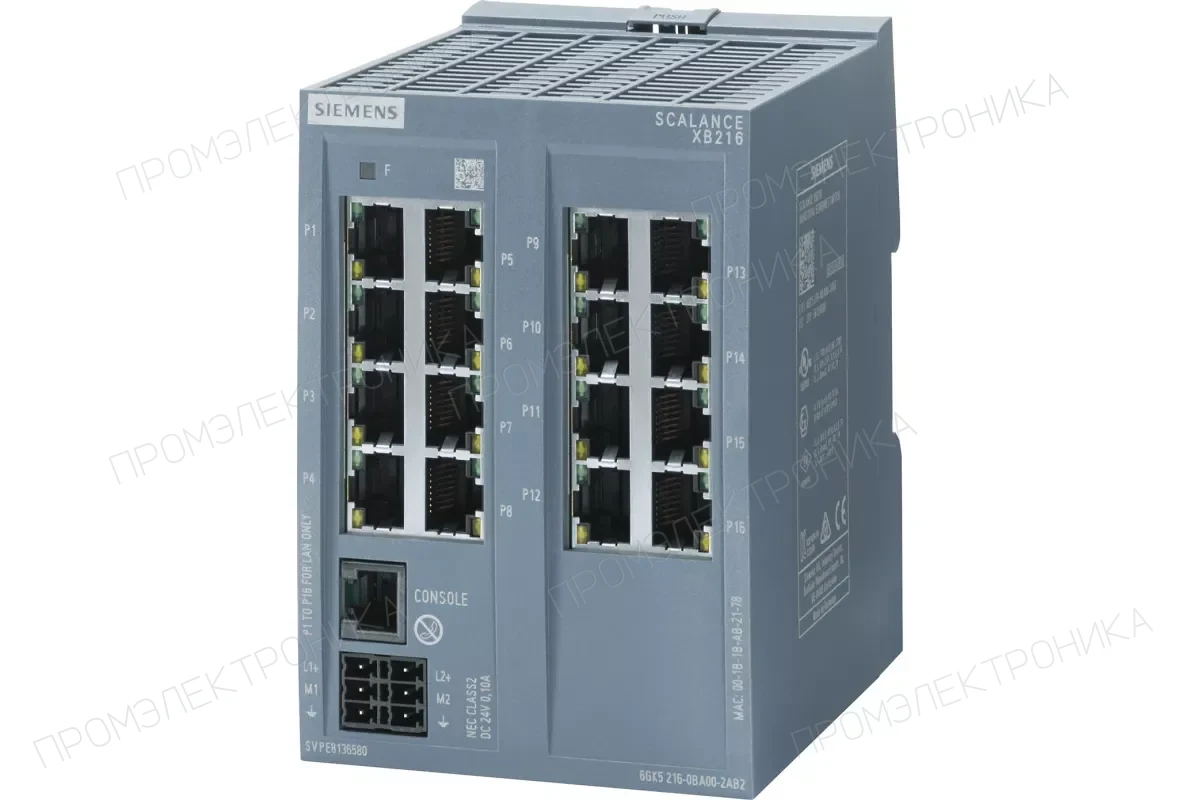 Siemens 6GK5552-0AA00-2HR2 — Управляемые коммутаторы SCALANCE XR-500