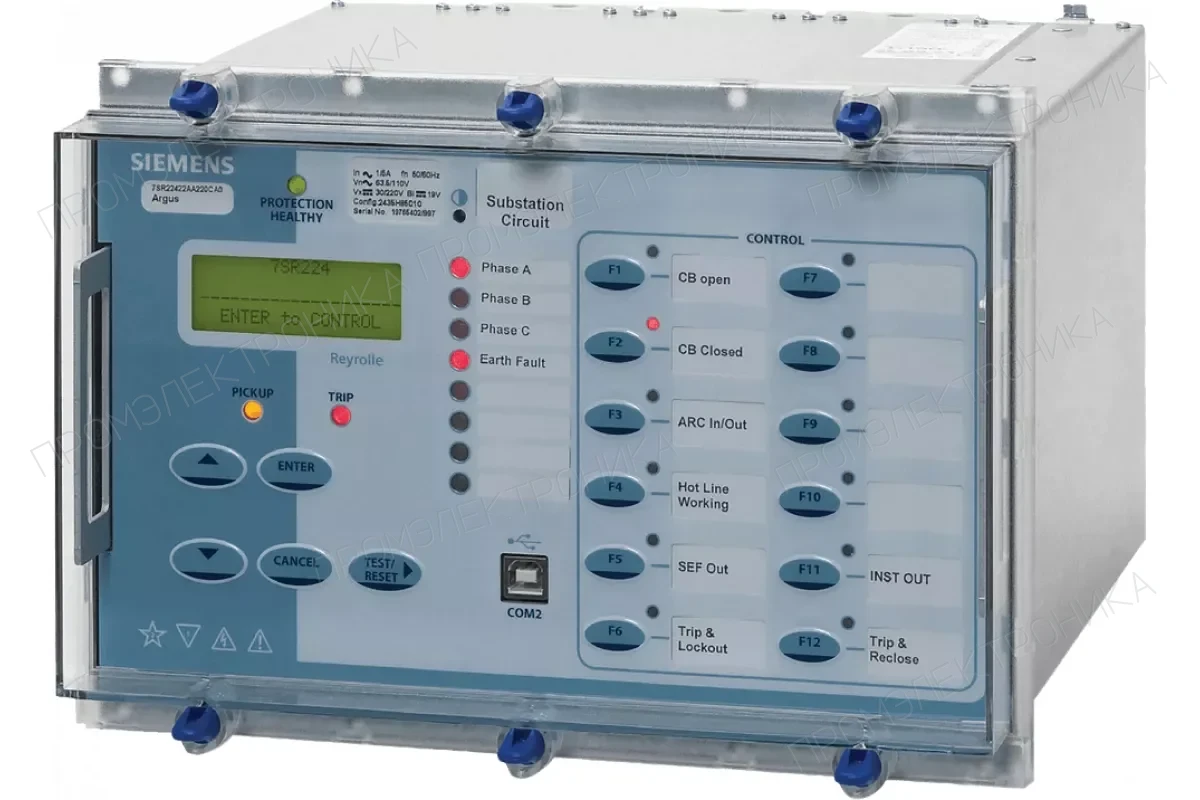 Siemens 7SR2242-2....-0... — Reyrolle 7SR224 - 4xI, 4/6xU, направленная