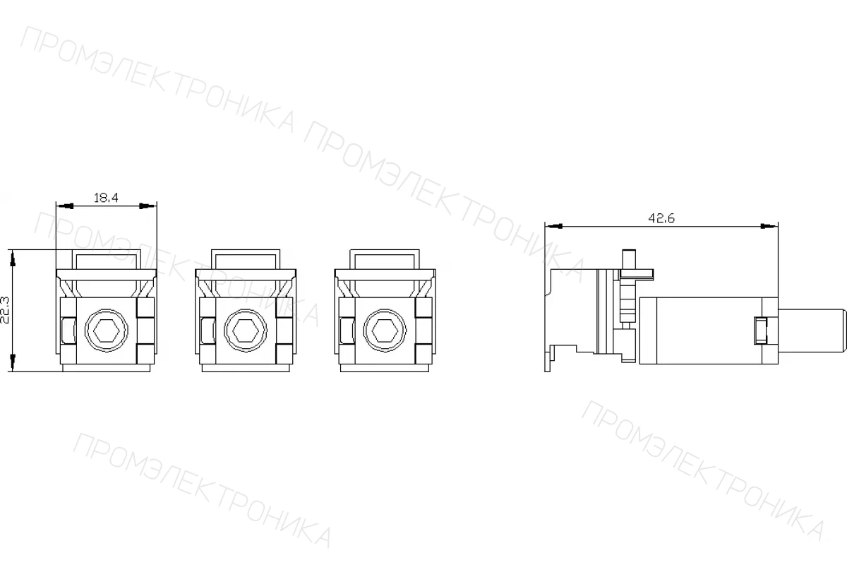 Siemens 3VA9152-0WA00 — Межфазные перегородки