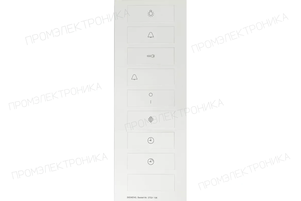 Siemens 5TG1138 — Аксессуары и запасные части