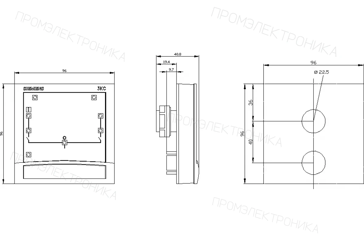 Siemens 3KC9822-7 — Компл