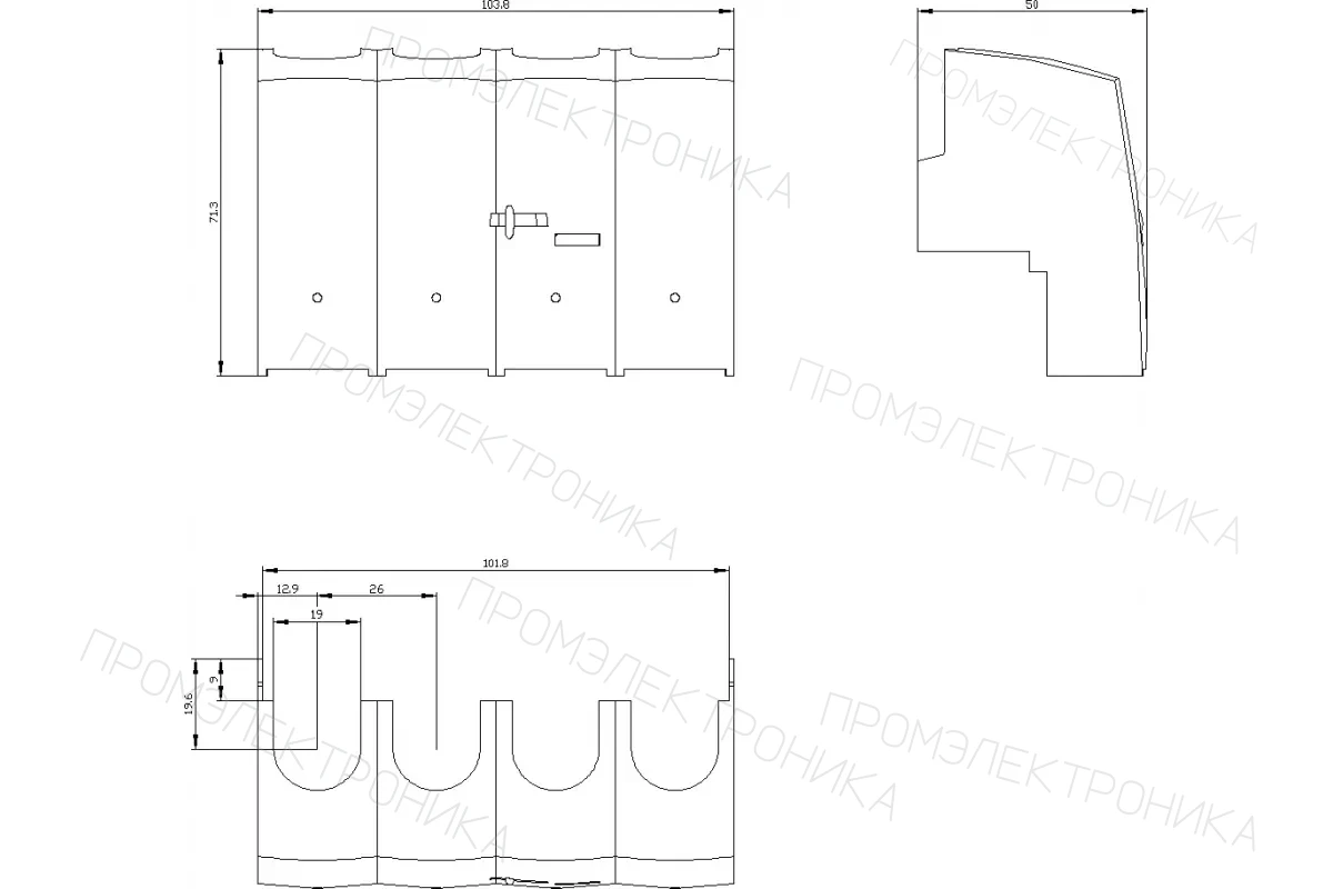 Siemens 3KC9604-2 — Клеммные крышки