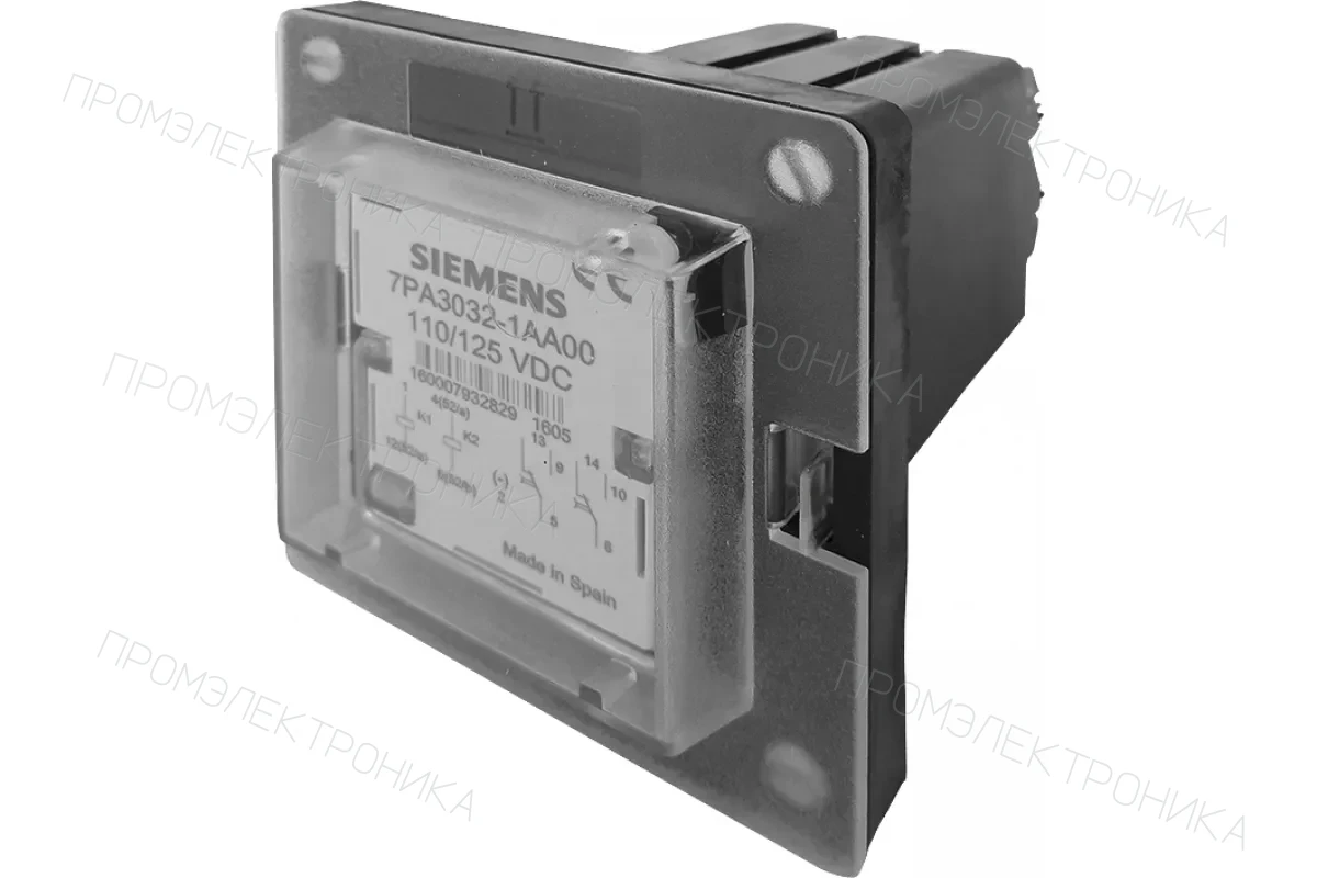 Siemens 7PA3032-3AA00-2 — 7PA30 - 3-фазное реле контроля цепи отключения