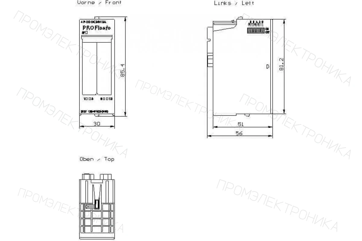 Siemens 6ES7138-6AA00-0BA0 — промышленный компонент