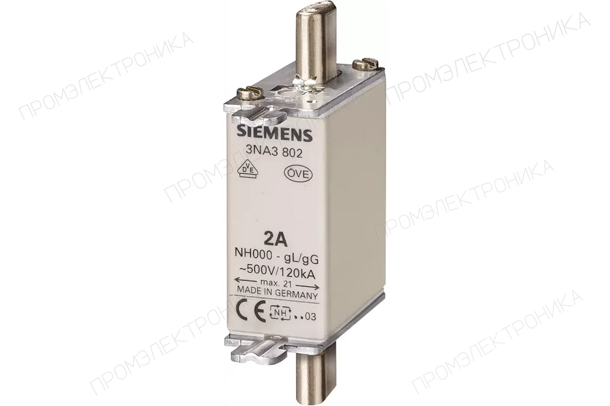 Siemens 3NA3814-6 — Плавкие вставки LV HRC