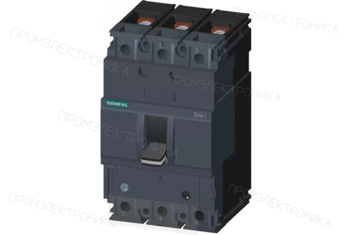 Siemens 3VA1110-3EF32-0AA0 — 3VA автоматические выключатели в литом корпусе до 250 A