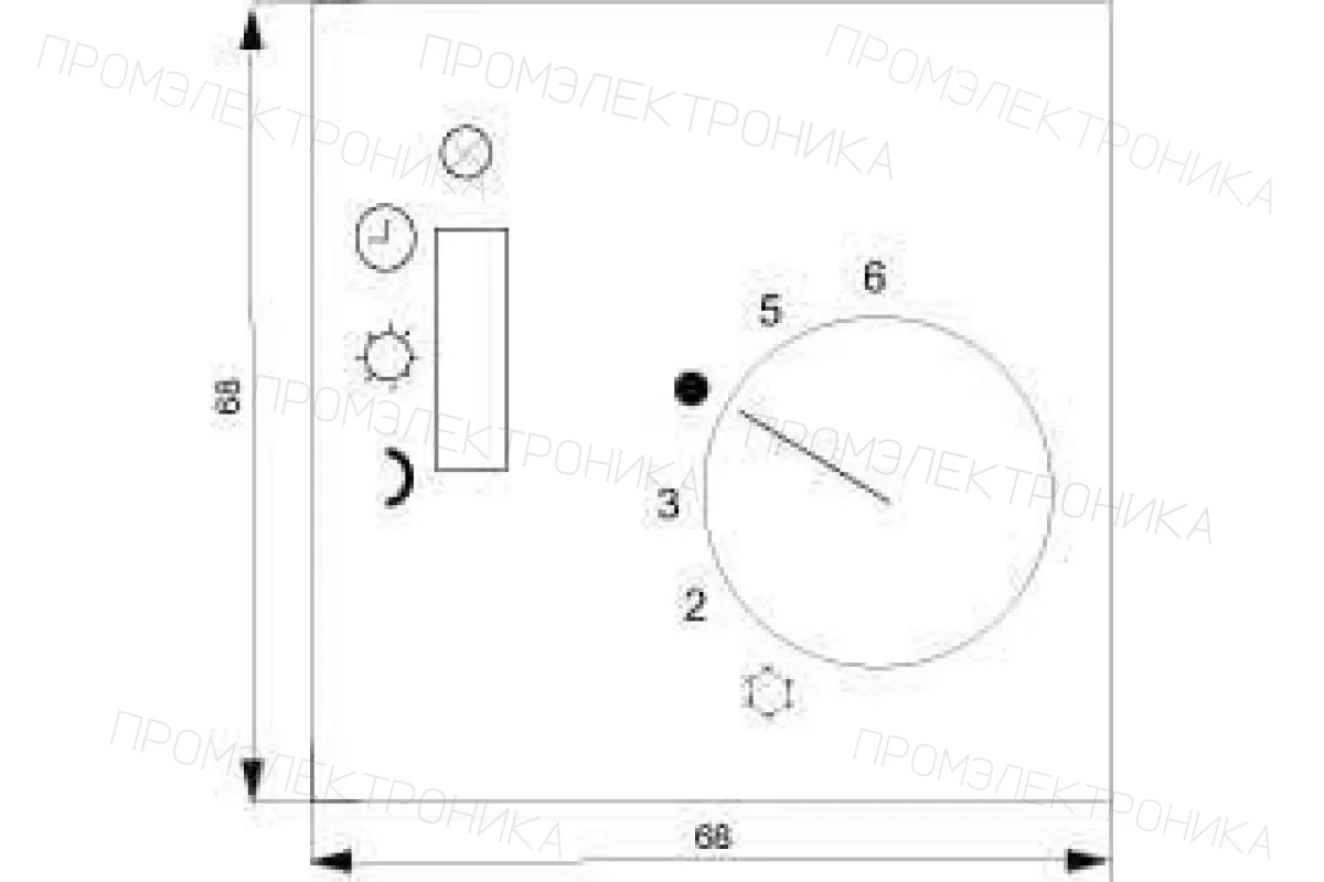 Siemens 5TC9256 — Контроллеры комнатной температуры