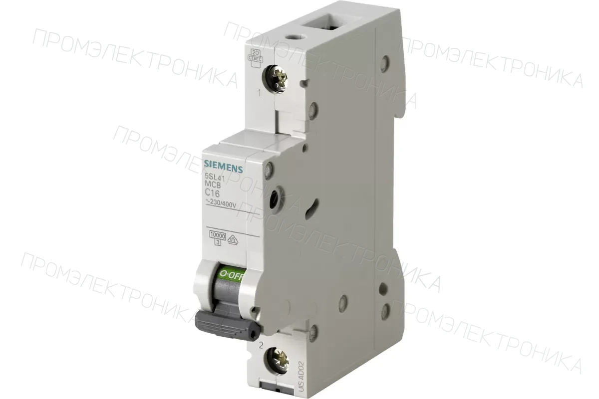 Siemens 5SL4106-6 — Основные устройства