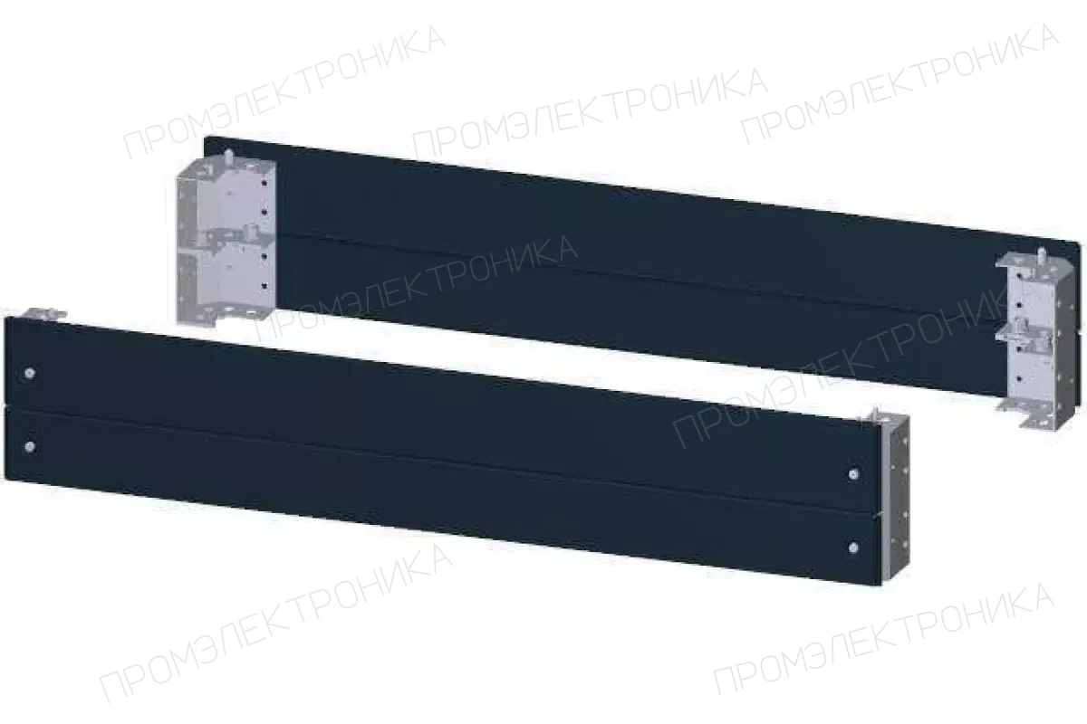 Siemens 8PQ1018-8BA01 — Цоколь с фронатльной крышкой для углового шкафа