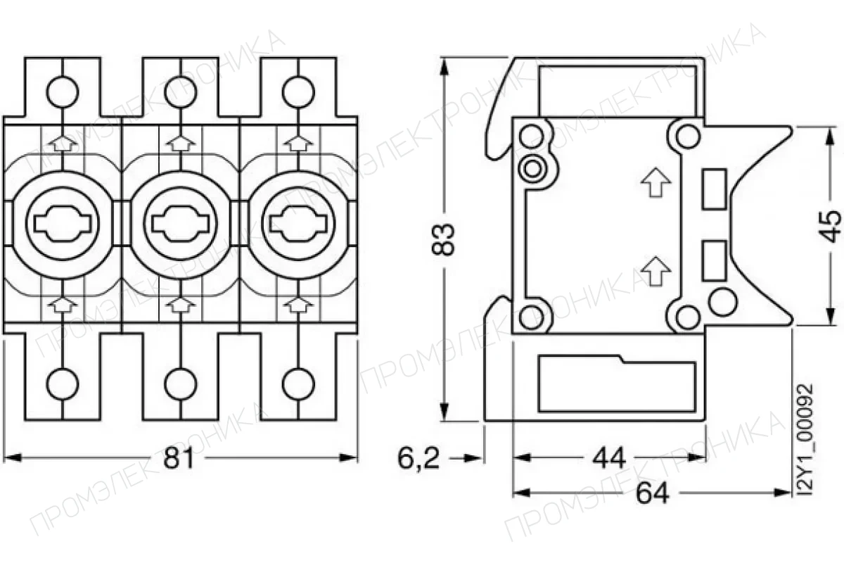 Siemens 5SG5301 — Основания и аксессуары NEOZED