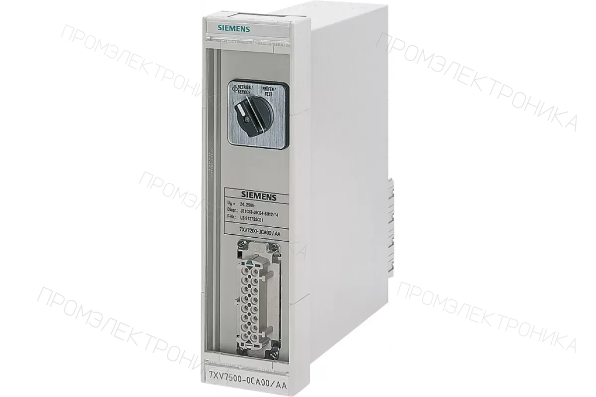 Siemens 7XV7507-1CA00 — 7XV75 - тестовый переключатель