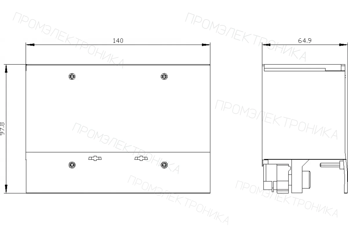 Siemens 3VA9254-0JA12 — Рамочный зажим