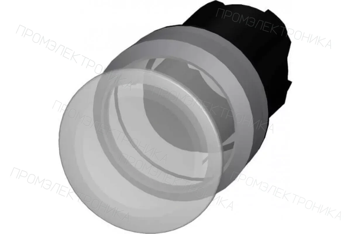 Siemens 3SU1031-1AD40-0AA0 — Актуатор грибовидной кнопки с возможностью подсветки