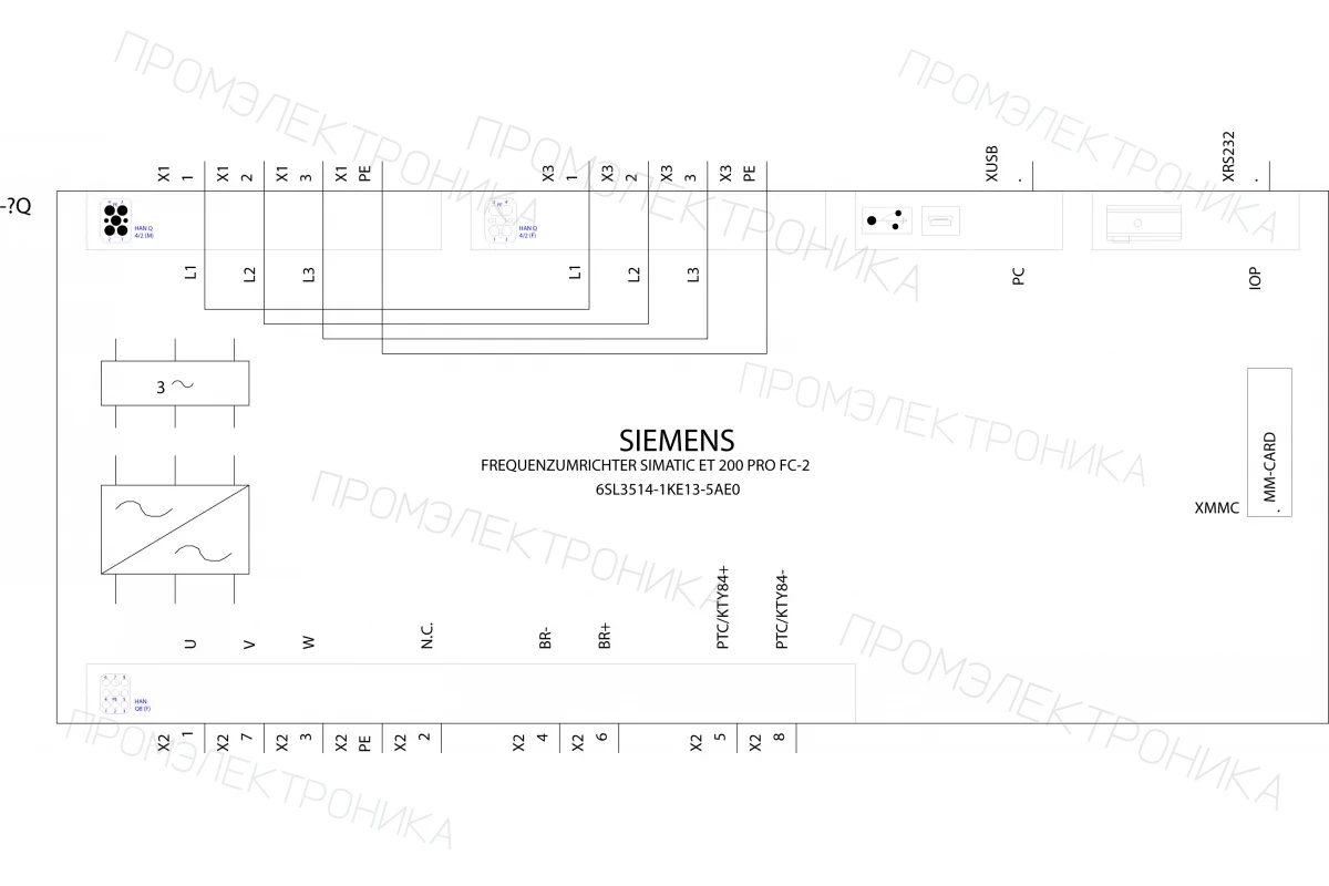 Siemens S55720-S126 — Датчик перепада давления