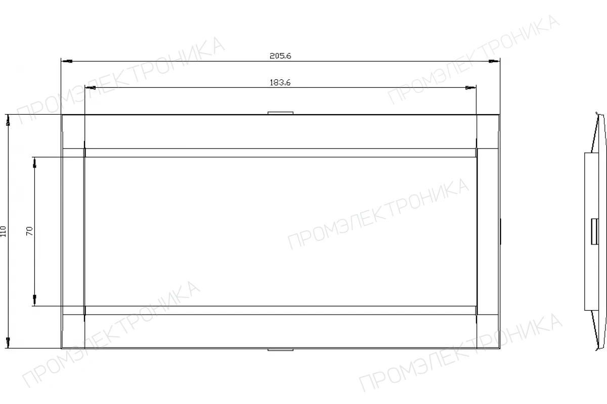 Siemens 3VA9384-0SB10 — Декоративная накладка