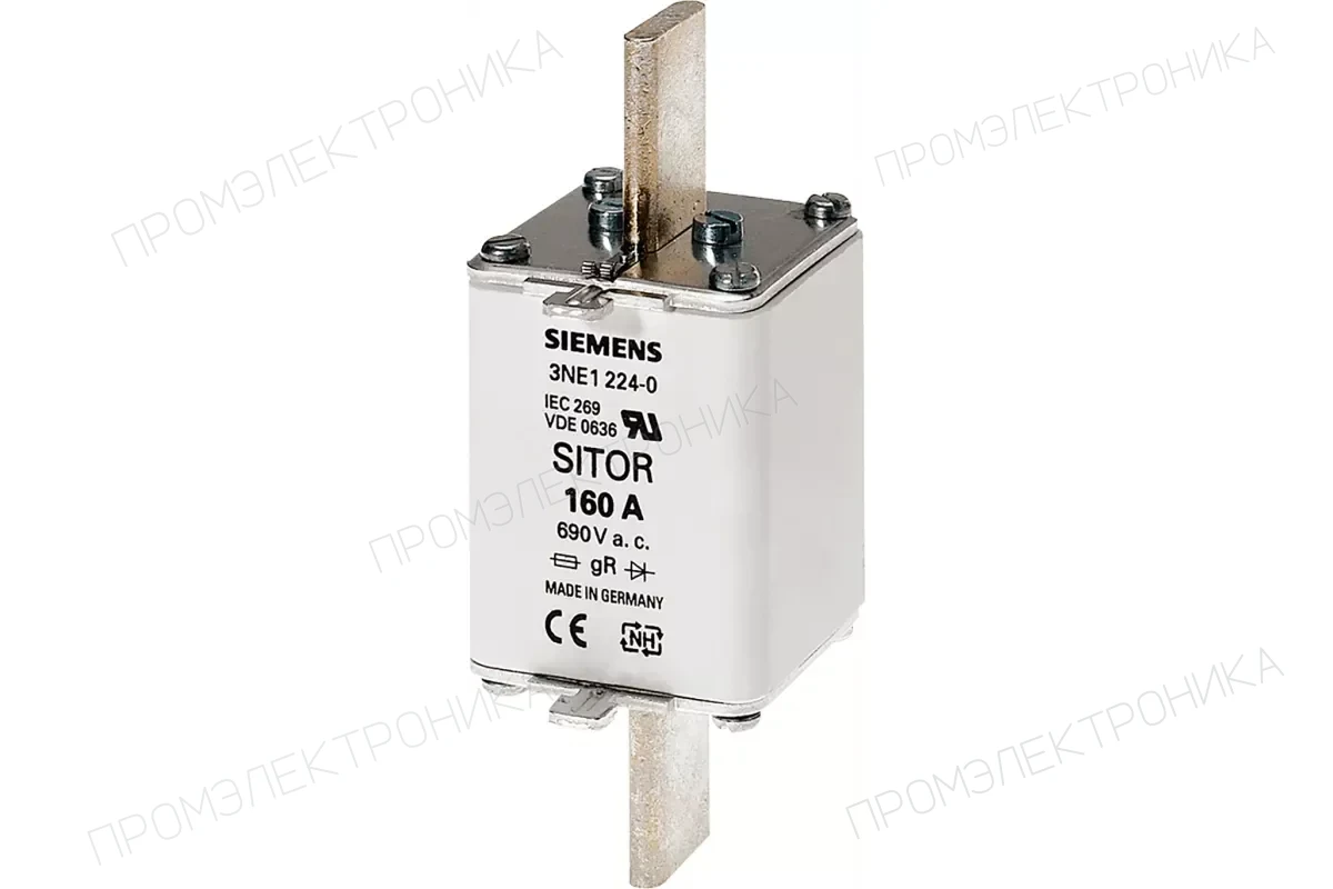 Siemens 3NE1225-4D — Фотовольтаические куммулятивные предохранители