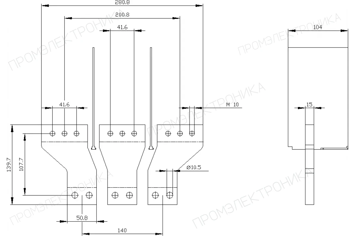 Siemens 3VA9603-0QC00 — Расширительная соед