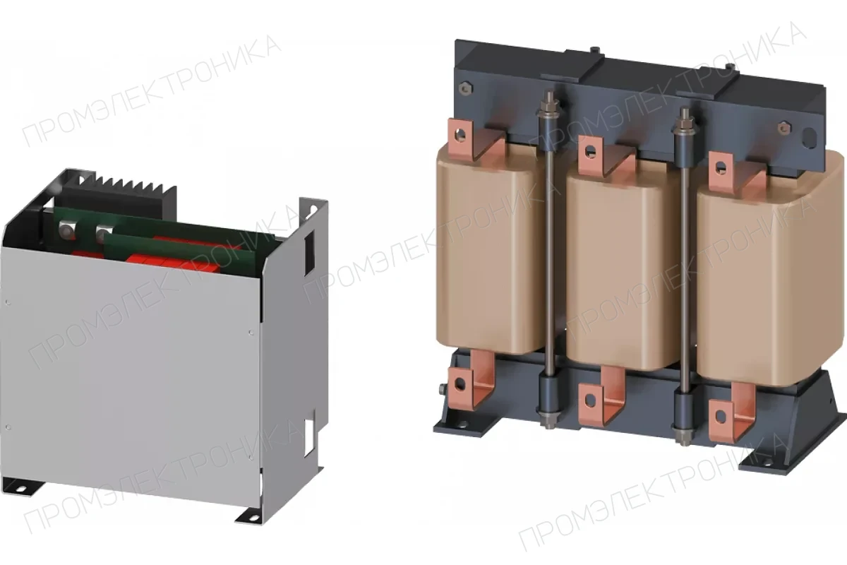 Siemens 6SL3000-2DE41-4AA0 — Sinamics du/dt-фильтр + ограничители перенапряжений для моторного модуля