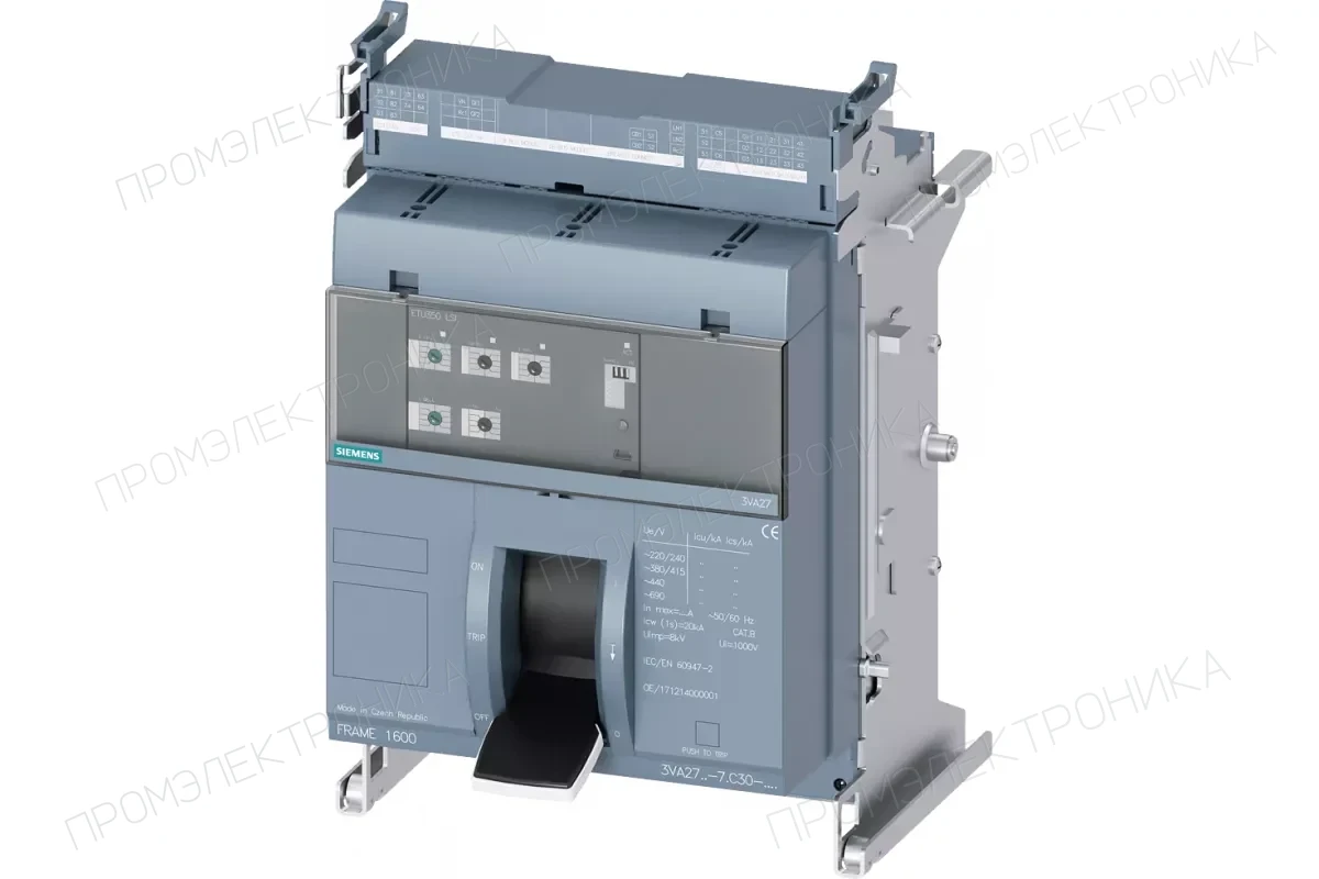 Siemens 3VA2780-2DE30-4HA7 — 3VA автоматические выключатели в литом корпусе до 250 A