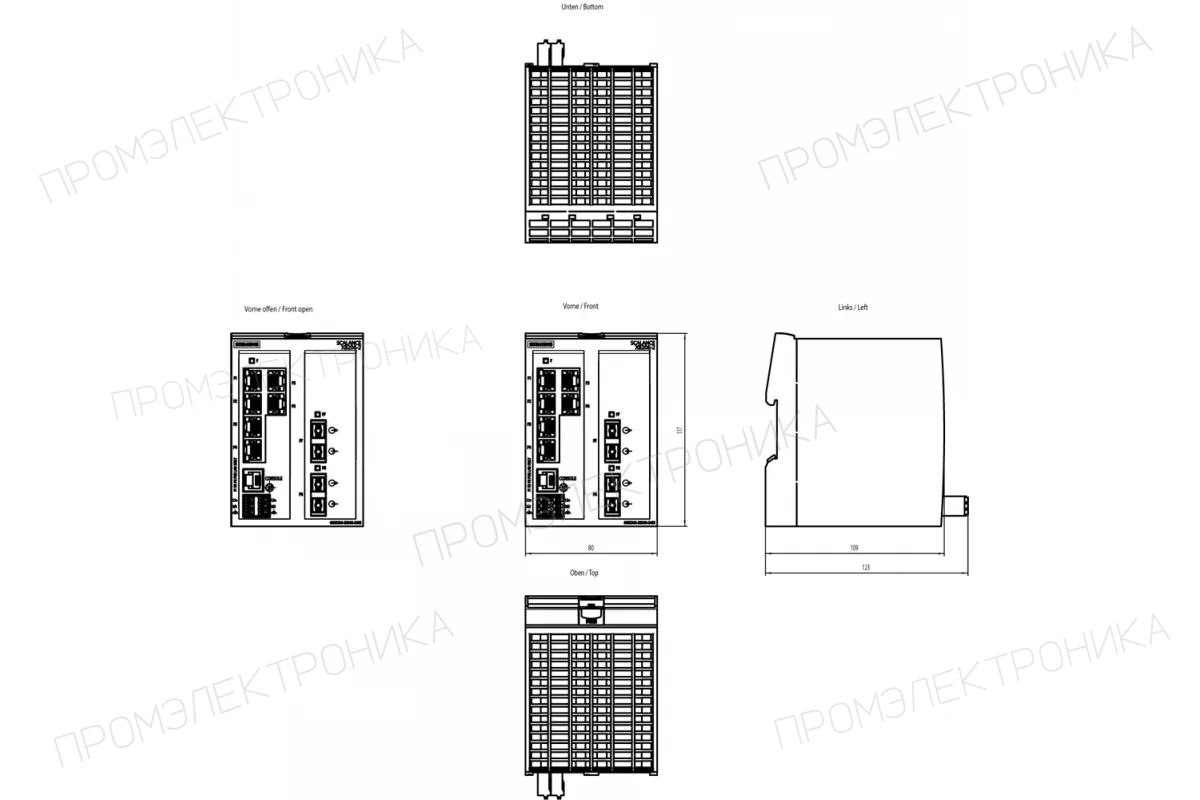 Siemens 6GK5324-4GG10-4JR2 — Управляемые коммутаторы SCALANCE X-300