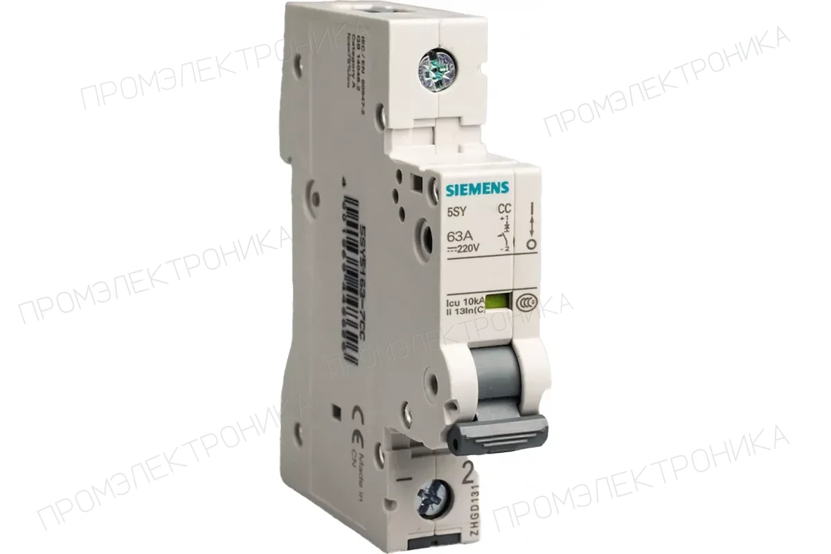 Siemens 5SY4103-7CC — компонент энергетического оборудования