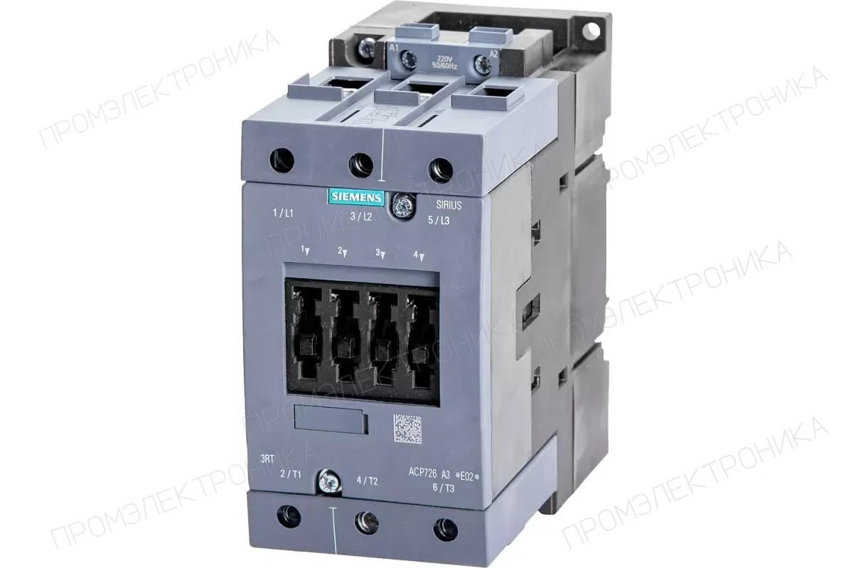 Siemens 3RT5046-1BB40 — Контактор DC