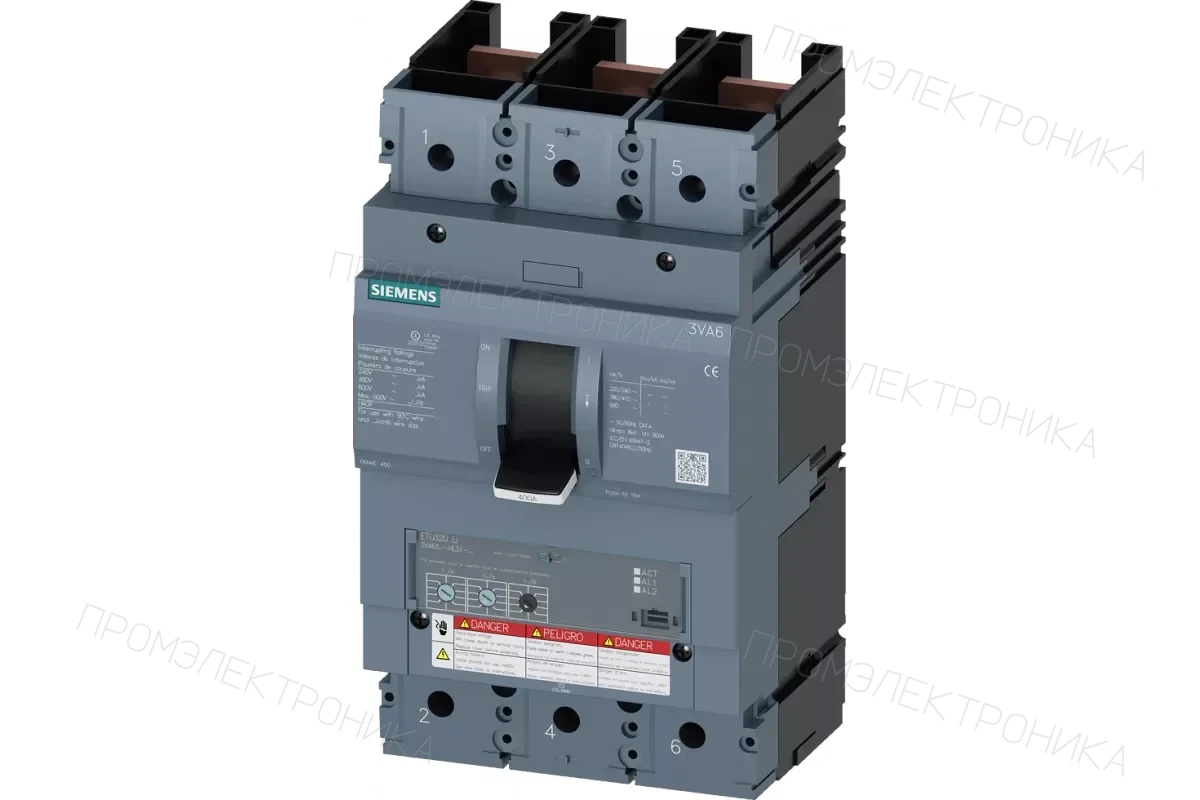 Siemens 3VA6320-1MS31-0AA0 — Автоматический выключатель