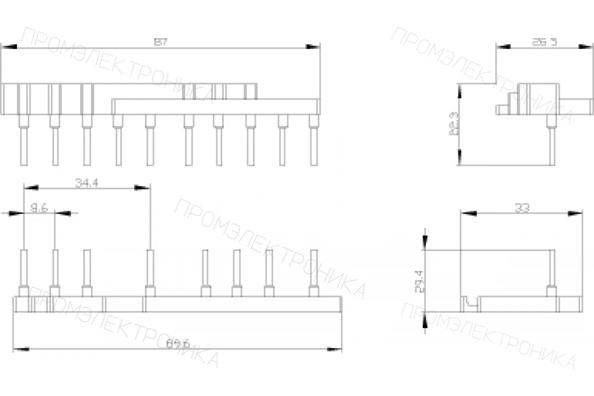 Siemens 3RF2390-3AA04 — ПОЛУПРОВОДНИКОВЫЙ КОНТАКТОР