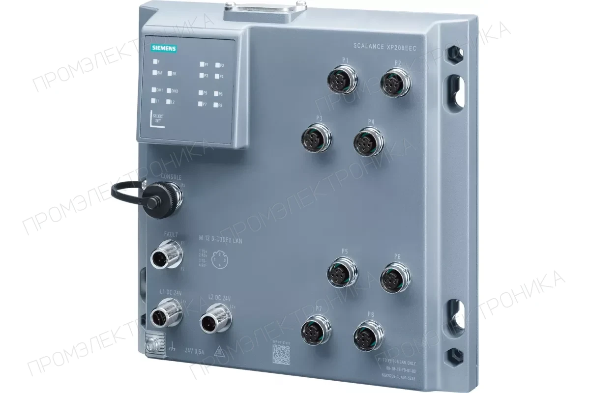 Siemens 6GK5208-0GA00-2FC2 — Scalance xc208g еес промышленный управляемый ie коммутатор