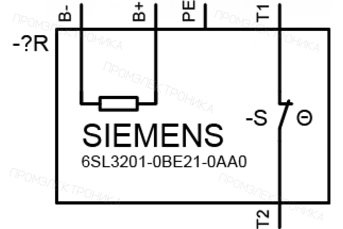 Siemens 6SL3203-0BE21-2VA0 — 480 в