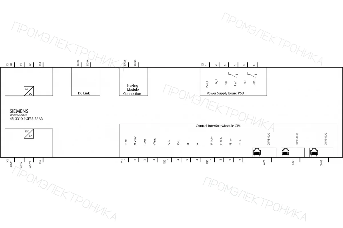 Siemens 6SL3300-7TG41-3AW1
