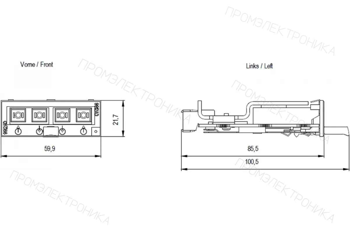 Siemens 6GK5991-2AB00-8AA0 — Конвертирующие модули для SCALANCE X-300
