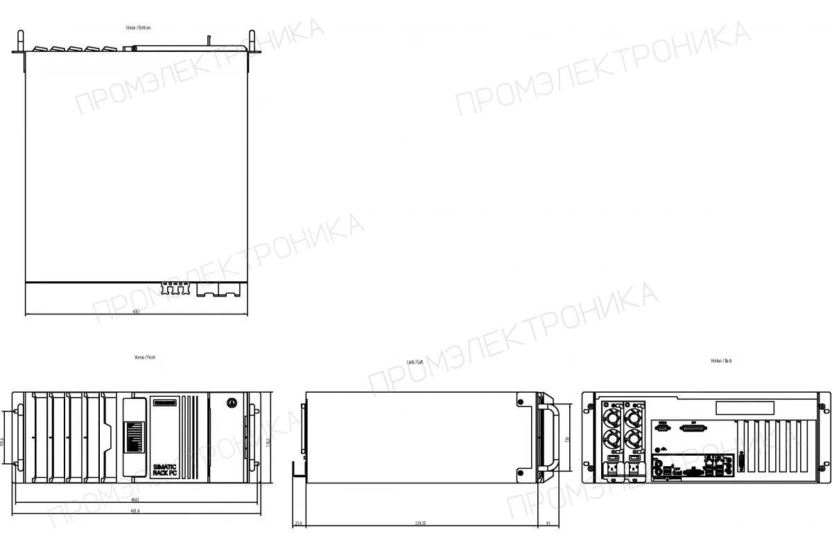 Siemens 6AG4022-0AA21-0BA1 — промышленный компонент