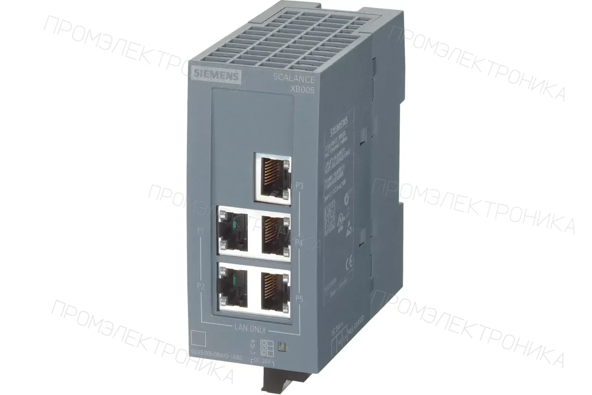 Siemens 6GK5004-2BD00-1AB2 — Неуправляемые коммутаторы SCALANCE XB-000