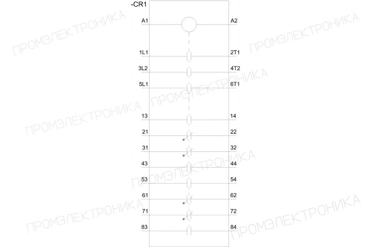 Siemens 3TF6944-0CM7-Z B01 — КОНТАКТОР ТИПОРАЗМЕР14