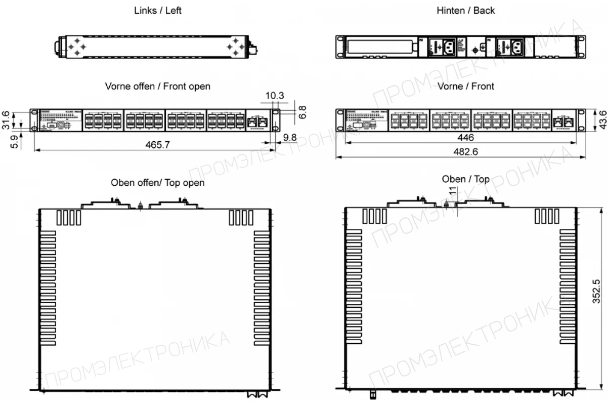Siemens 6GK5534-5TR00-4AR3 — Управляемые коммутаторы SCALANCE XR-500