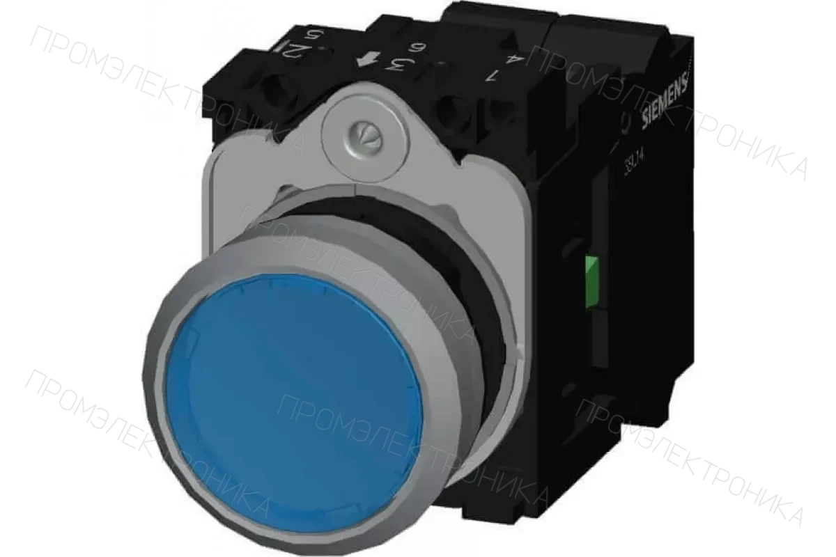 Siemens 3SU1132-0AB60-3FA0 — Кнопка с подсветкой