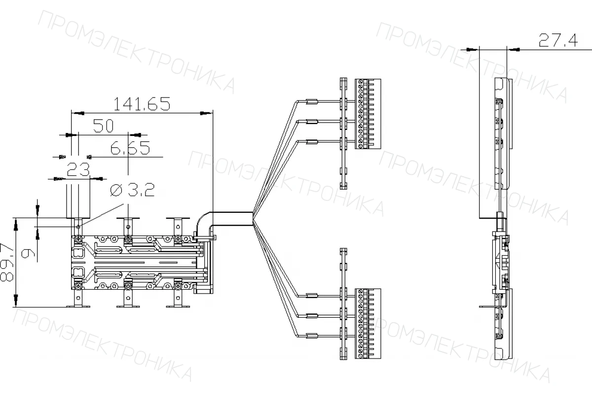 Siemens 3KC9820-5 — Рамка двери cut-out
