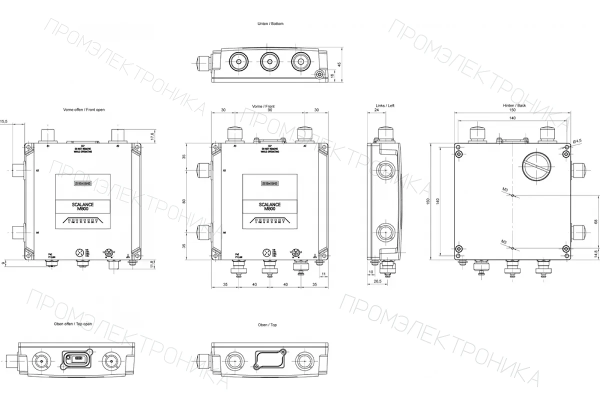 Siemens 6GK5826-2AB00-2AB2 — Маршрутизатор scalance