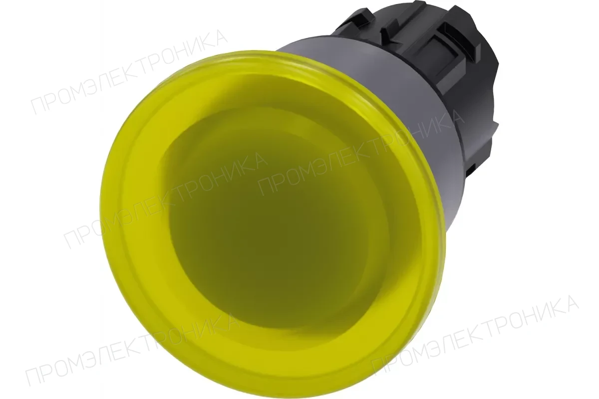 Siemens 3SU1031-1BA20-0AA0 — Актуатор грибовидной кнопки с возможностью подсветки