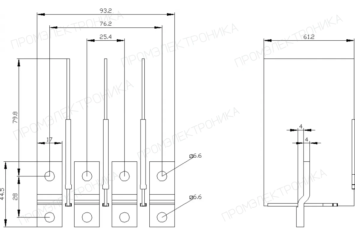 Siemens 3VA9154-0KB05 — Крышка клеммника расширен
