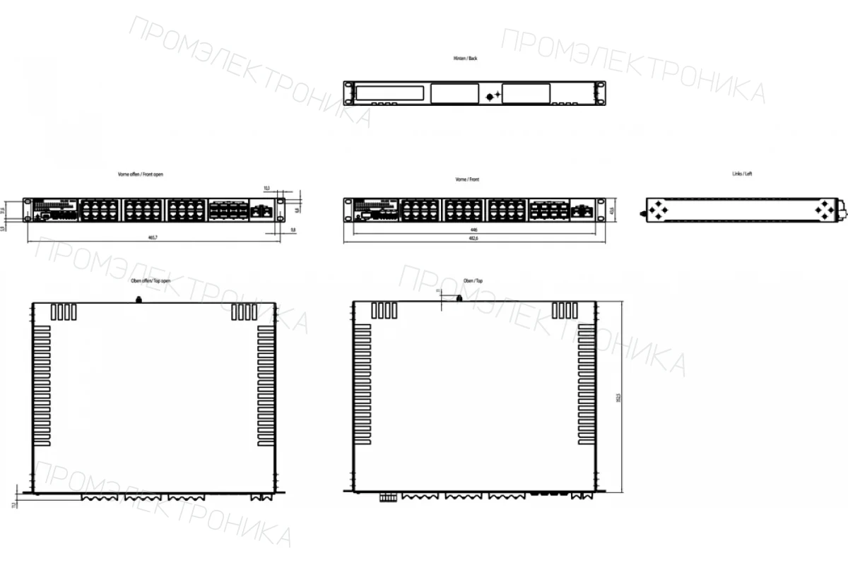Siemens 6GK5334-3TS00-3AR3 — Управляемые коммутаторы SCALANCE XR-300