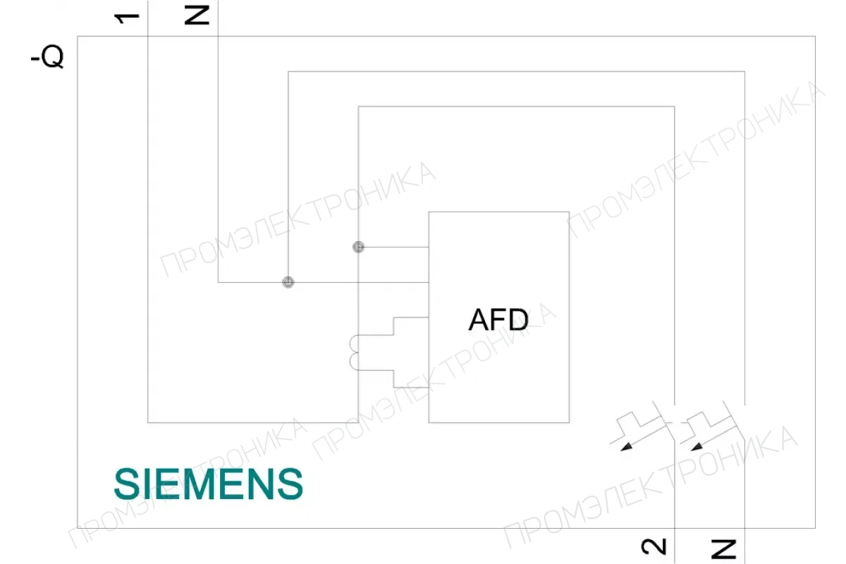 Siemens 5SV6016-6KK25 — Комбинация УОДП-Авт