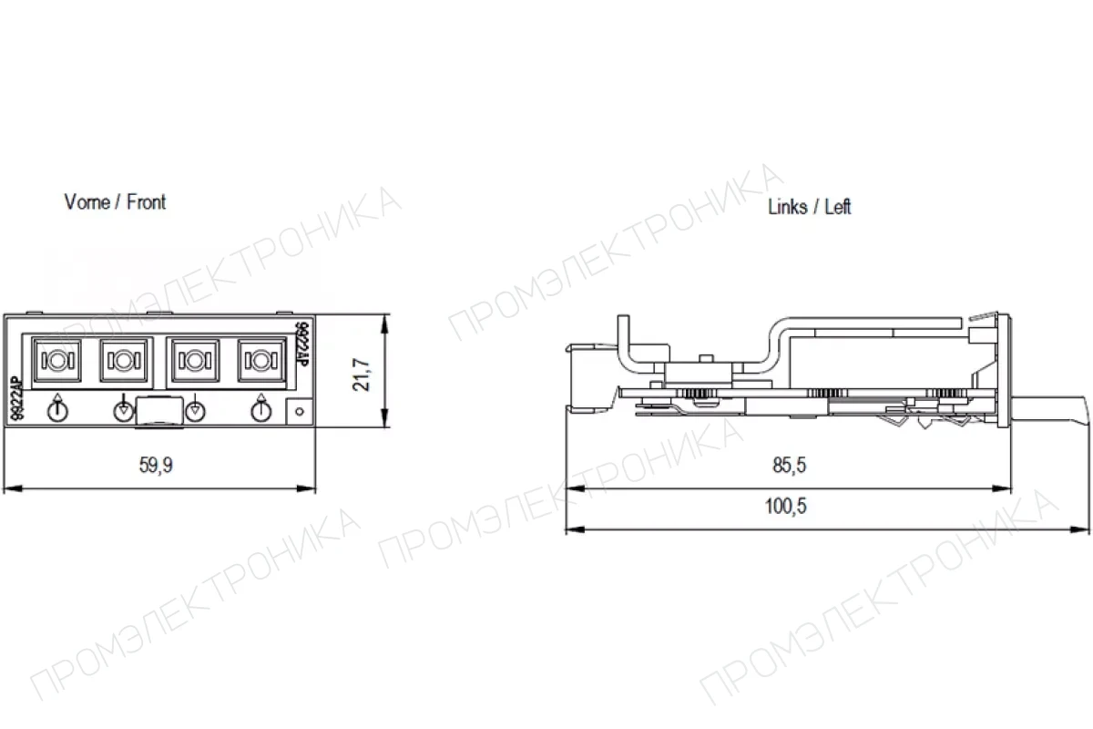 Siemens 6GK5992-2AN00-8AA0 — Конвертирующие модули для SCALANCE X-300