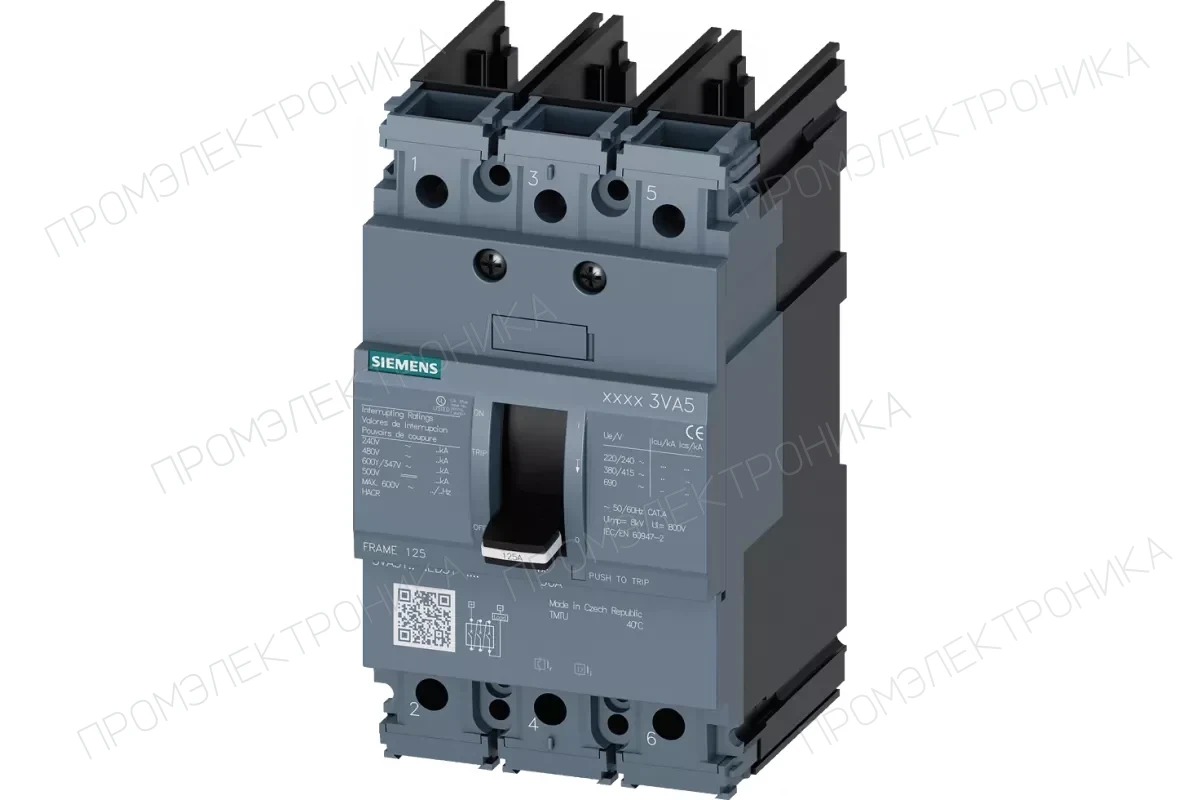 Siemens 3VA5112-4ED31-0AA0 — Автоматический выключатель
