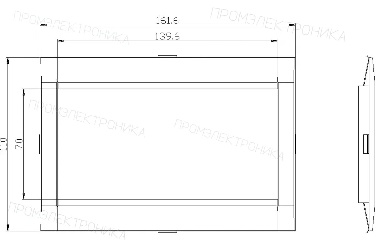 Siemens 3VA9164-0SB10 — Декоративная накладка